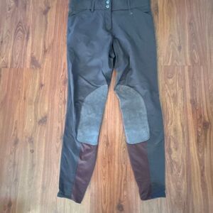 Romfh equestrian breeches taupe brown size 26 R